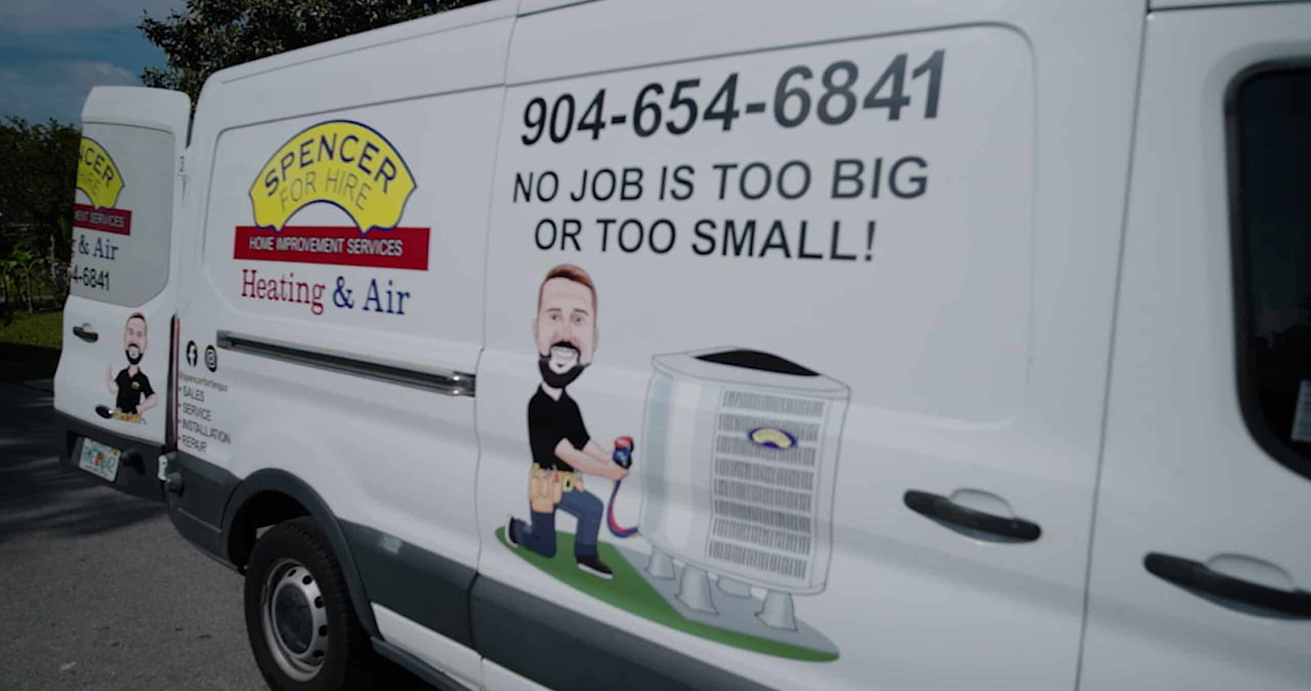 Jacksonville Beach AC Contractor This is a picture of a Jacksonville Beach AC Contractor called Spencer For Hire